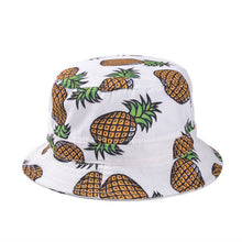 Pineapple Hat Bucket Hats Adults Panama City Women Hip Hop Bucket Hat Pineapple Cotton Outdoor Fishing Bonnie Cap 2018 Men Brand