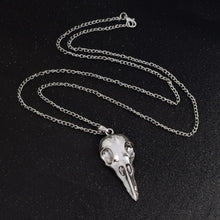 Viking Raven skull Necklace