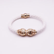 Leather Skull Bracelet